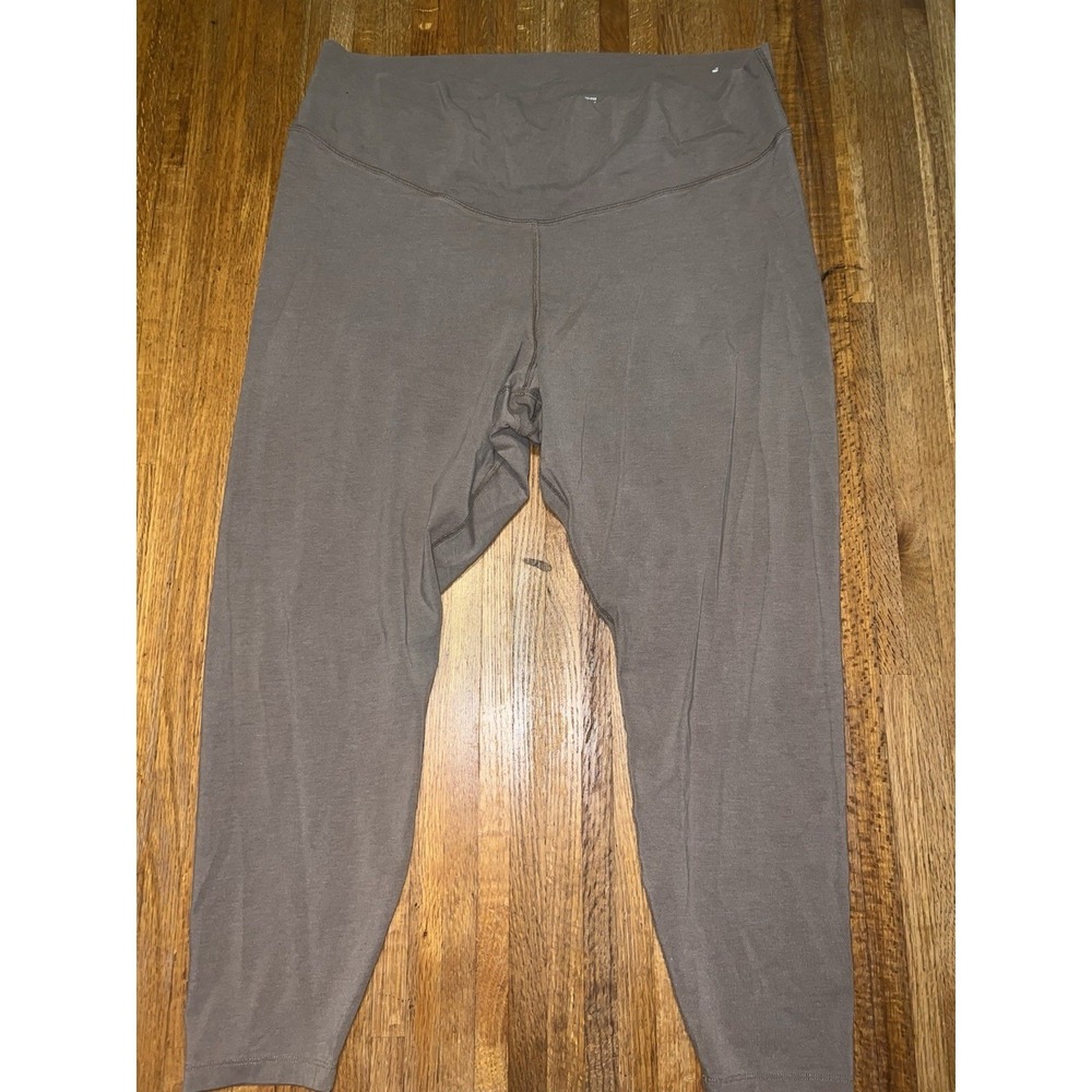 Old Navy Active Women Brown Powerchill Extra High Raise‎ Go Dry Workout Leggings